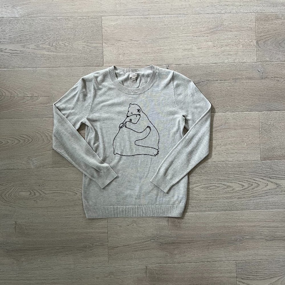 J Crew Polar Bear Sweater